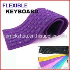 Mini 80 Keys Silicone Flexible Keyboard