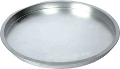 round tin tray