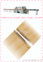 Indefinite length auto finger jointer