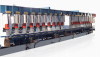 Unidirectional and two-direction earthwork plastic grid production line