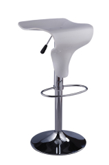 Modern gas lift white Arcylic Bar Chair ergonomic barstools adjustable height couter bar chairs stools