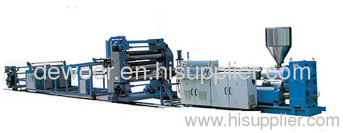 PS plastic sheet extrusion line