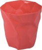 Fashion Red plastic round Trash can garbage cans container household plastic products mould In China