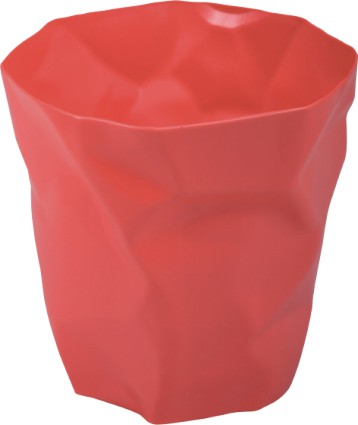 Fashion Red plastic round Trash can garbage cans container household plastic products mould In China