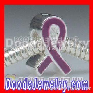 925 Sterling Silver Charm Jewelry Enamel Ribbon Beads with Screw