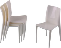 Luxury white plastic mini side chair for children desk dining room small chairs wholesale
