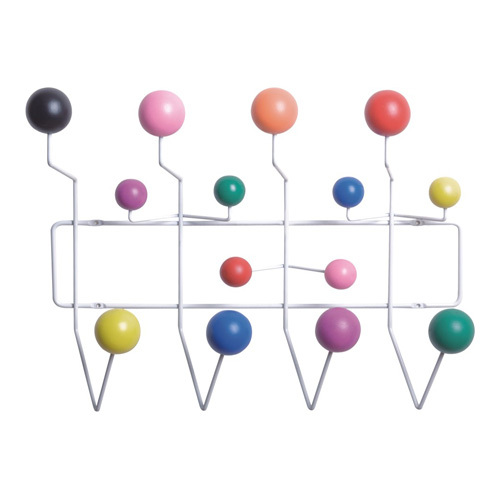 hang it all Fahion hangers for clothes Welded steel wire fame with PP balls Coat Hanger Wholesale