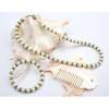 freshwater pearl gemstone jewelry set,gesmtone jewelry,pearls,pearl jewelry