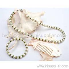 freshwater pearl gemstone jewelry set,gesmtone jewelry,pearls,pearl jewelry
