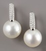 sterling silver freshwater pearl earrings,pearl jewelry,925 silver jewelry,fashion jewelry