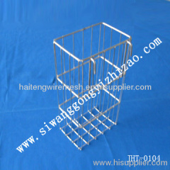 Square wire netting supply supermarket shelf