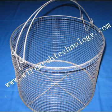 JHT --- with handle Stainless steel medical basket