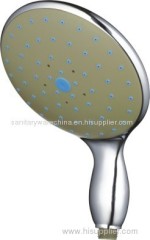 Stylish Large Round Chrome Hand Shower With Rain Spray