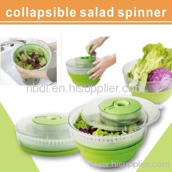collapsible salad spinner
