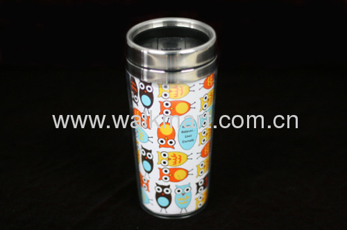 Colorful stainless steel bottle