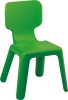 Kid's Lovely Green Plastic Seat Ergonomic children side chairs dining room furniture chairs
