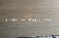 Beige travertine