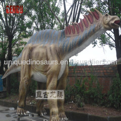 park playground robot dinosaur of Amargasaurus