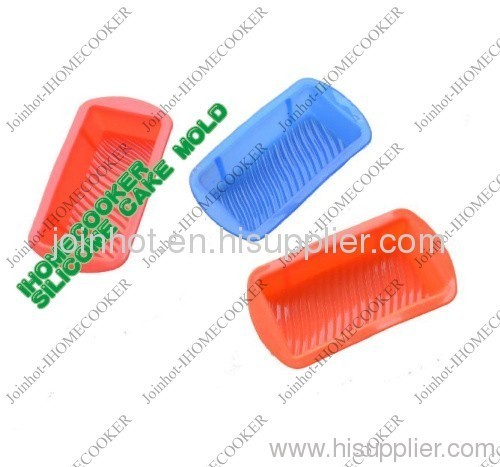 oblong shape colorful silicone soap mold china supplier