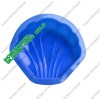 shell shape silicone muffin pan/cake mold /china supplier 11*11.5*2.5cm