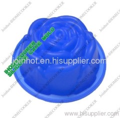 cheap single rose silicone muffin pan FDA/LFGB CHINA supplier