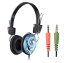 Blue Stereo Computer Headphone