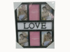Plastic Injection Photo Frame, 4X6-6 opening,meansures44X36.8X2.5CM