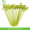 4&quot; Bamboo Skewers 200 Cocktail Stirrers Twisted Knotted Picks Wholesale Eco NEW