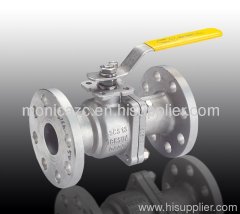 2pc flange ball valve