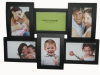 Plastic Injection Photo Frame,4X6-3&6X4-3 opening,meansures 46x33.5x4.7cm