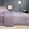 bedding set with 4 pcs high end for satin jacquard embroider