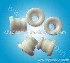 Grooved ceramic eyelet (Alumina textile ceramic eyelets)