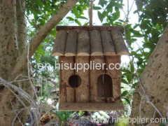 Wooden Bird House&Bird feeder