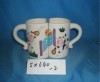 Cute porcelain cup