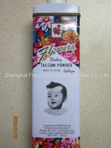 FLOWERS BABY TALCUM POWDER