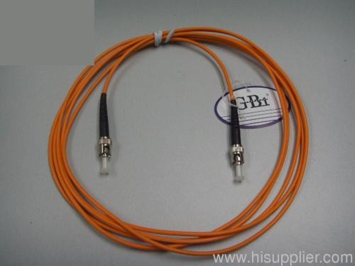 Multi-/Single-mode Fiber-optic Patch Cord, Suitable for Telecommunications and LAN/WAN