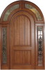 wooden entrance door