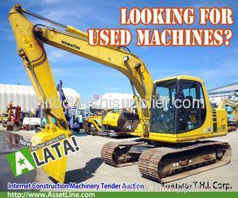 Used Excavators Auction