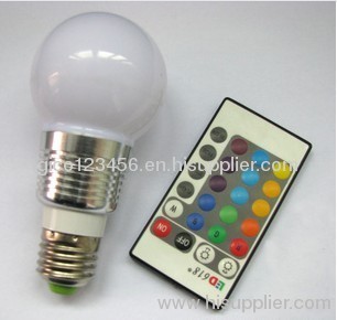 RGB LED bulb