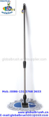 HQ3011 professional wide-swath flat mop.cotton mop with telescopic stainless steel handle