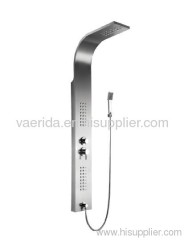 304 stainless steel anti finger print shower panel and shower column 8221