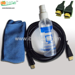 HDMI cable and Plasma/laptop/iphone/ipad screen cleaning kit