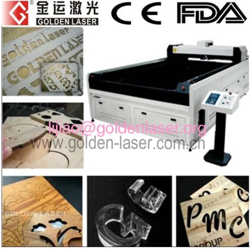 CO2 Flatbed Laser Cutting Machine For MDF Wood Paper