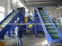 PE PP film crushing and washing producion line