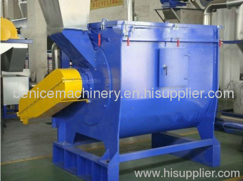 PE PP film crushing and washing processing machine