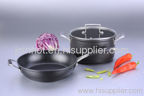china supplier-Forged Cookware Sets 3pcs/set