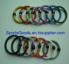 2012 hot sale Silicone ion bracelets with 1700ions