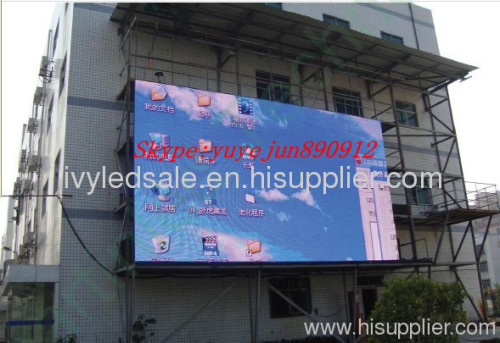 LED ph10 display outdoor full color