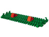 plastic modular belt Conveyor belt with Pop-up flights