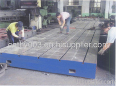 t-slotted floor plate